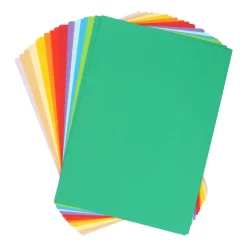 Diy|Knutselspullen*DILLE & KAMILLE Knutselpapier, 12 kleuren, A4, 100 vellen, 80 gram