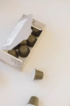 Bakken Met Peren|Koffie*DILLE & KAMILLE Koffiecapsules lungo, biologisch, Andoro Peru/Indonesië, 10 stuks