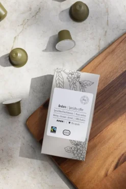 Bakken Met Peren|Koffie*DILLE & KAMILLE Koffiecapsules lungo, biologisch, Andoro Peru/Indonesië, 10 stuks