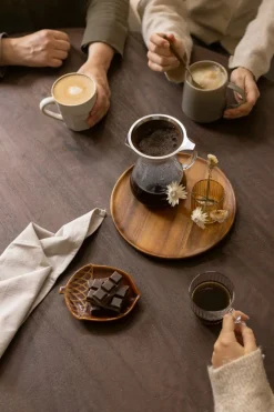 Bakken Met Peren|Koffie*DILLE & KAMILLE Koffiekan + filter, 600 ml, glas en rvs