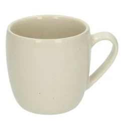 Koffiekopjes|Bekers En Mokken*DILLE & KAMILLE Koffiemok, beige spikkel, Ø8.5 cm, steengoed