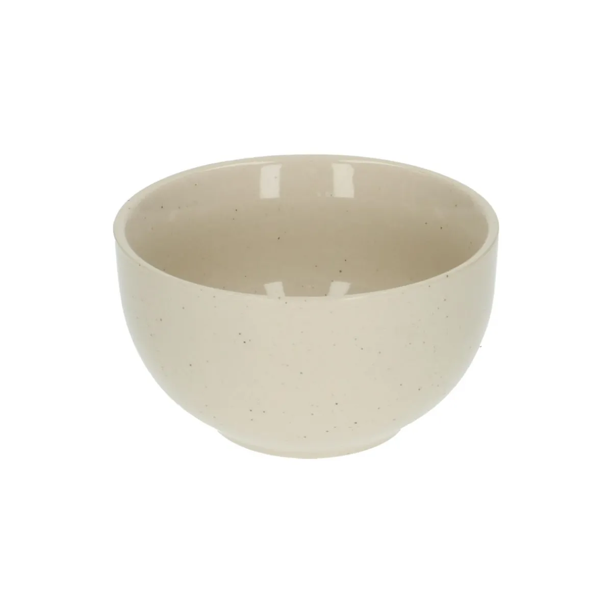 Schalen|Soepkommen*DILLE & KAMILLE Kom, steengoed, beige, spikkel, Ø 10 cm