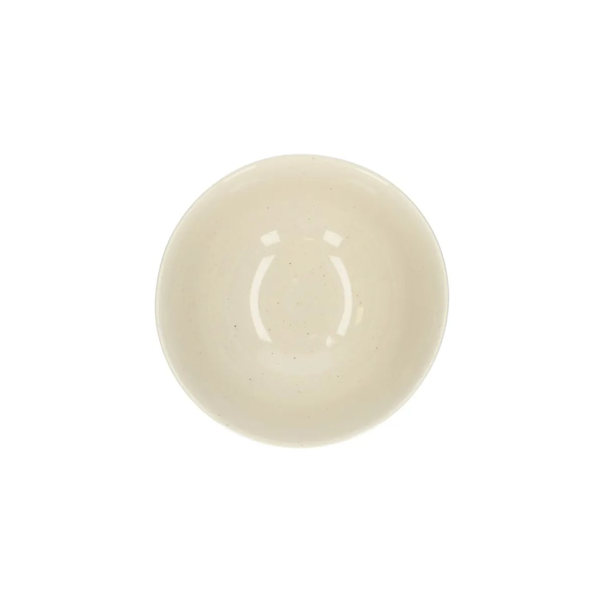 Schalen|Soepkommen*DILLE & KAMILLE Kom, steengoed, beige, spikkel, Ø 18 cm