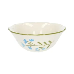 Schalen|Soepkommen*DILLE & KAMILLE Kom, steengoed, wilde bloemen, Ø 12,5 cm x 4,5 cm
