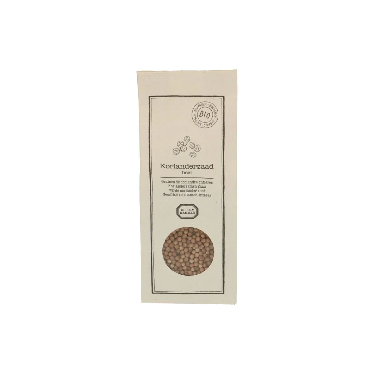 Specerijen|Kruiden*DILLE & KAMILLE Korianderzaad heel, biologisch, 35 g