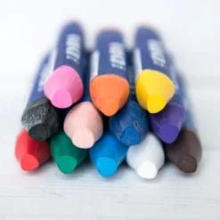 Diy|Schrijven & Tekenen*DILLE & KAMILLE Krijtjes van bijenwas, 6 stuks
