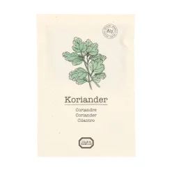 Zaaien*DILLE & KAMILLE Kruidenzaden, biologisch, koriander, 3 g