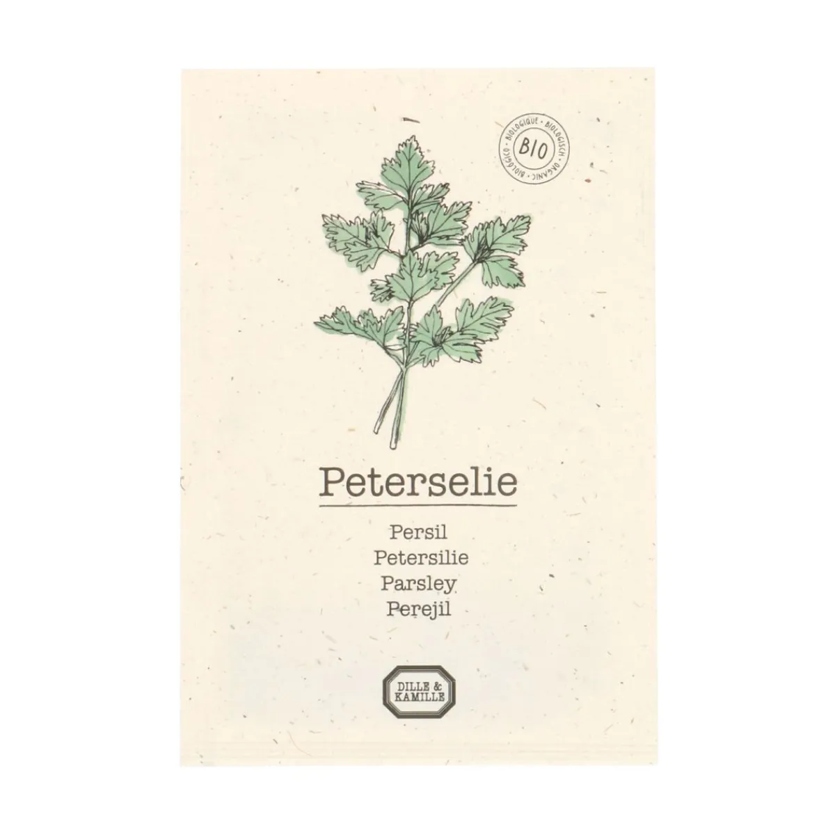 Zaaien*DILLE & KAMILLE Kruidenzaden, biologisch, peterselie, 0.5 g