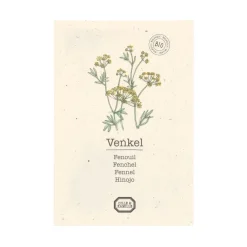 Zaaien*DILLE & KAMILLE Kruidenzaden, biologisch, venkel, 0.5 g