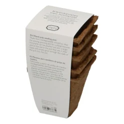 Zaaien*DILLE & KAMILLE Kweekpotjes, biologisch afbreekbaar, 5 stuks