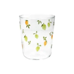 Glazen*DILLE & KAMILLE Laag glas, citroenen, 315 ml
