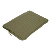 Laptop Hoezen En Etuis*DILLE & KAMILLE Laptophoes, katoen, mosgroen, 16 inch