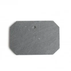 Zaaien*DILLE & KAMILLE Leisteen, bordje, 8 x 5,5 cm
