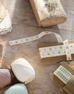 Cadeau Lint|Cadeauversiering*DILLE & KAMILLE Lint, bloemen