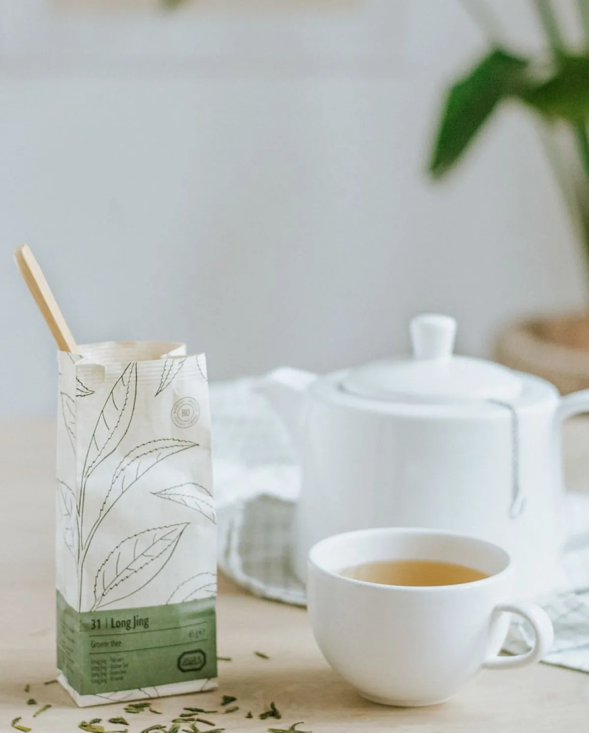 Thee*DILLE & KAMILLE Long Jing, groene thee, biologisch, 65 g