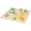 Spelletjes|Speelgoed Voor 3 Jaar*DILLE & KAMILLE Ludo Safari Bordspel, hout