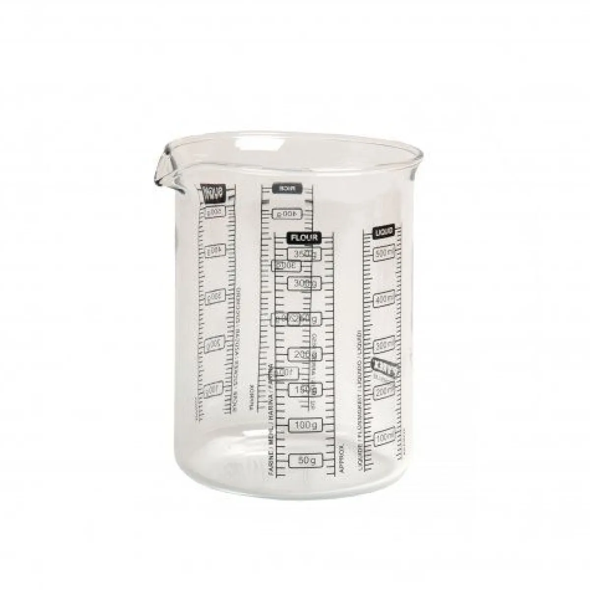 Bakartikelen|Inmaken & Wecken*DILLE & KAMILLE Maatbeker, glas, 500 ml