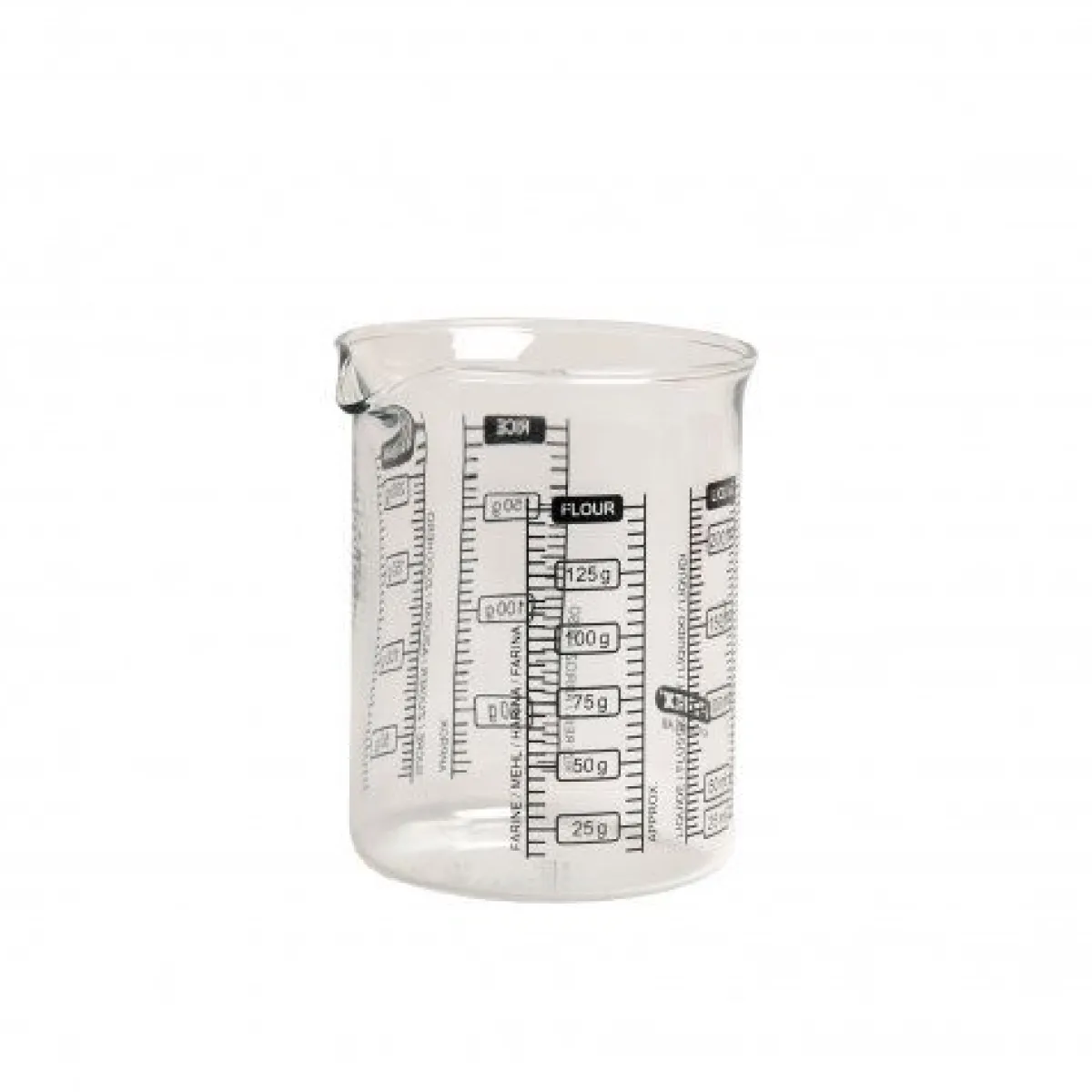 Maatbekers & Maatlepels|Bakartikelen*DILLE & KAMILLE Maatbeker, glas, 250 ml