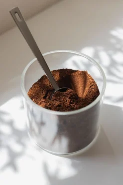 Maatbekers & Maatlepels|Koffiefilters*DILLE & KAMILLE Maatlepel voor gemalen koffie, roestvrij staal