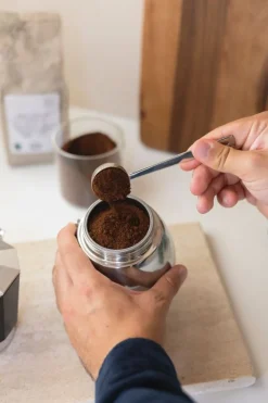 Maatbekers & Maatlepels|Koffiefilters*DILLE & KAMILLE Maatlepel voor gemalen koffie, roestvrij staal