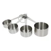 Maatbekers & Maatlepels|Overige Keukenaccessoires*DILLE & KAMILLE maatpannetjes set/4 rvs
