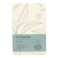 Thee*DILLE & KAMILLE Masala Chai, biologisch, zwarte thee, 15 theebuiltjes