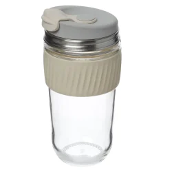 Bekers En Mokken|Glazen*DILLE & KAMILLE Meeneembeker, hittebestendig glas, 550 ml