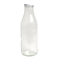 Flessen|Inmaken & Wecken*DILLE & KAMILLE Melkfles, glas, 1 l