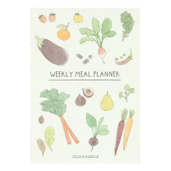 Kalenders & Planners*DILLE & KAMILLE Menuplanner, fruit & groente, A5