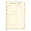 Kalenders & Planners*DILLE & KAMILLE Menuplanner, guirlande, A5