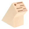 Overige Keukenaccessoires|Keuken- & Schilmessen*DILLE & KAMILLE Messenblok, beukenhout