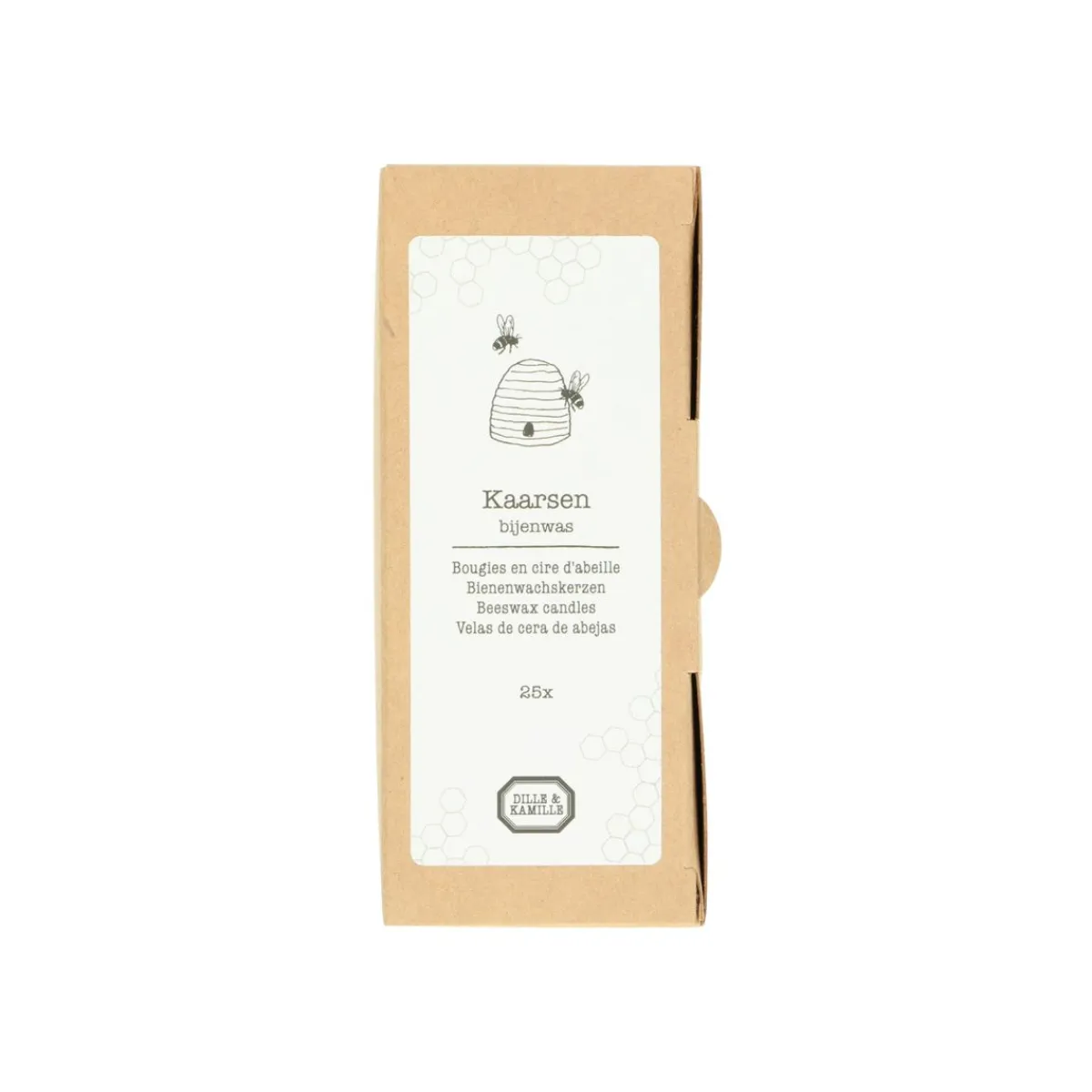 Bijenwaskaarsen*DILLE & KAMILLE Mindfulness-kaarsen, bijenwas, 25 stuks