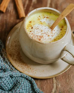 Koffiekopjes|Theekopjes*DILLE & KAMILLE Mok rond reactieve glazuur, steengoed, grijs, Ø 9 cm