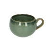 Koffiekopjes|Theekopjes*DILLE & KAMILLE Mok rond reactieve glazuur, steengoed, groen, Ø 9 cm
