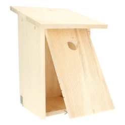 Vogelhuisjes*DILLE & KAMILLE Nestkast voor koolmees, fsc elzenhout, 21 x 22,5 x 32 cm