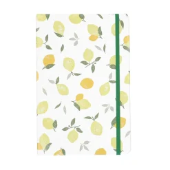 Schriftjes & Notitieboeken|Knutselspullen*DILLE & KAMILLE Notitieboek, harde kaft, citroenen, A5