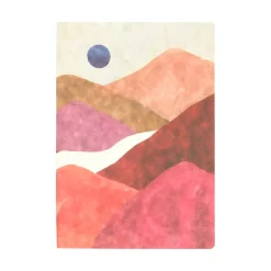 Schriftjes & Notitieboeken|Knutselspullen*DILLE & KAMILLE Notitieboek, woestijnlandschap, A4