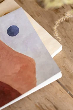 Schriftjes & Notitieboeken|Knutselspullen*DILLE & KAMILLE Notitieboek, woestijnlandschap, A4