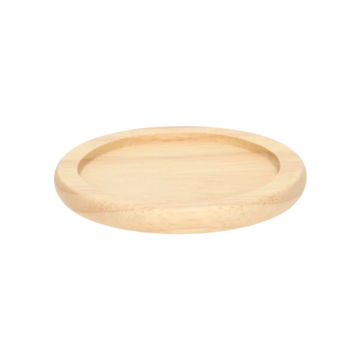 Onderzetters*DILLE & KAMILLE Onderzetter rond, rubberhout, Ø 9,5 cm