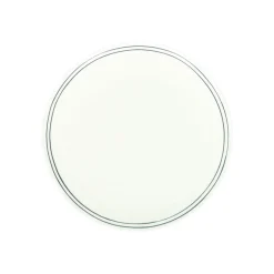 Borden|Serviessets*DILLE & KAMILLE Ontbijtbord met blauwe streep, organisch, porselein, Ø 20 cm