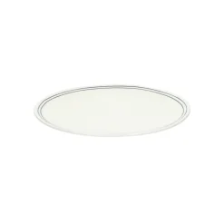 Borden|Serviessets*DILLE & KAMILLE Ontbijtbord met blauwe streep, organisch, porselein, Ø 20 cm