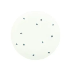 Borden|Serviessets*DILLE & KAMILLE Ontbijtbord met bloemetjes, organisch, porselein, Ø 20 cm