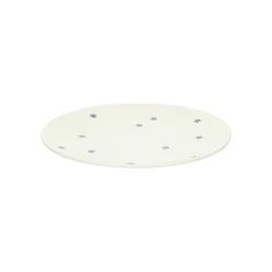 Borden|Serviessets*DILLE & KAMILLE Ontbijtbord met bloemetjes, organisch, porselein, Ø 20 cm