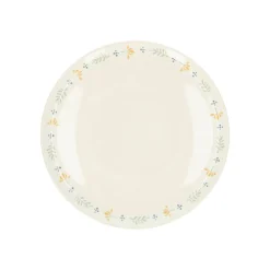 Goed Gevulde Hapjesplank|Borden*DILLE & KAMILLE Ontbijtbord, steengoed, strooitakje, Ø23 cm
