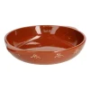 Ovenschalen*DILLE & KAMILLE Ovenschaal met takjes, terracotta, Ø 25 cm