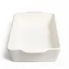 Ovenschalen*DILLE & KAMILLE Ovenschaal wit, porselein, 33 cm