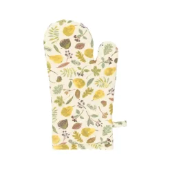 Bakken Met Peren|Ovenwanten*DILLE & KAMILLE Ovenwant, GOTS bio-katoen, perenoogst, 32 x 14 cm
