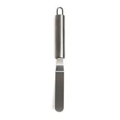 Overige Keukenaccessoires*DILLE & KAMILLE Palet-/ glaceermes, gebogen, roestvrijstaal 24 cm