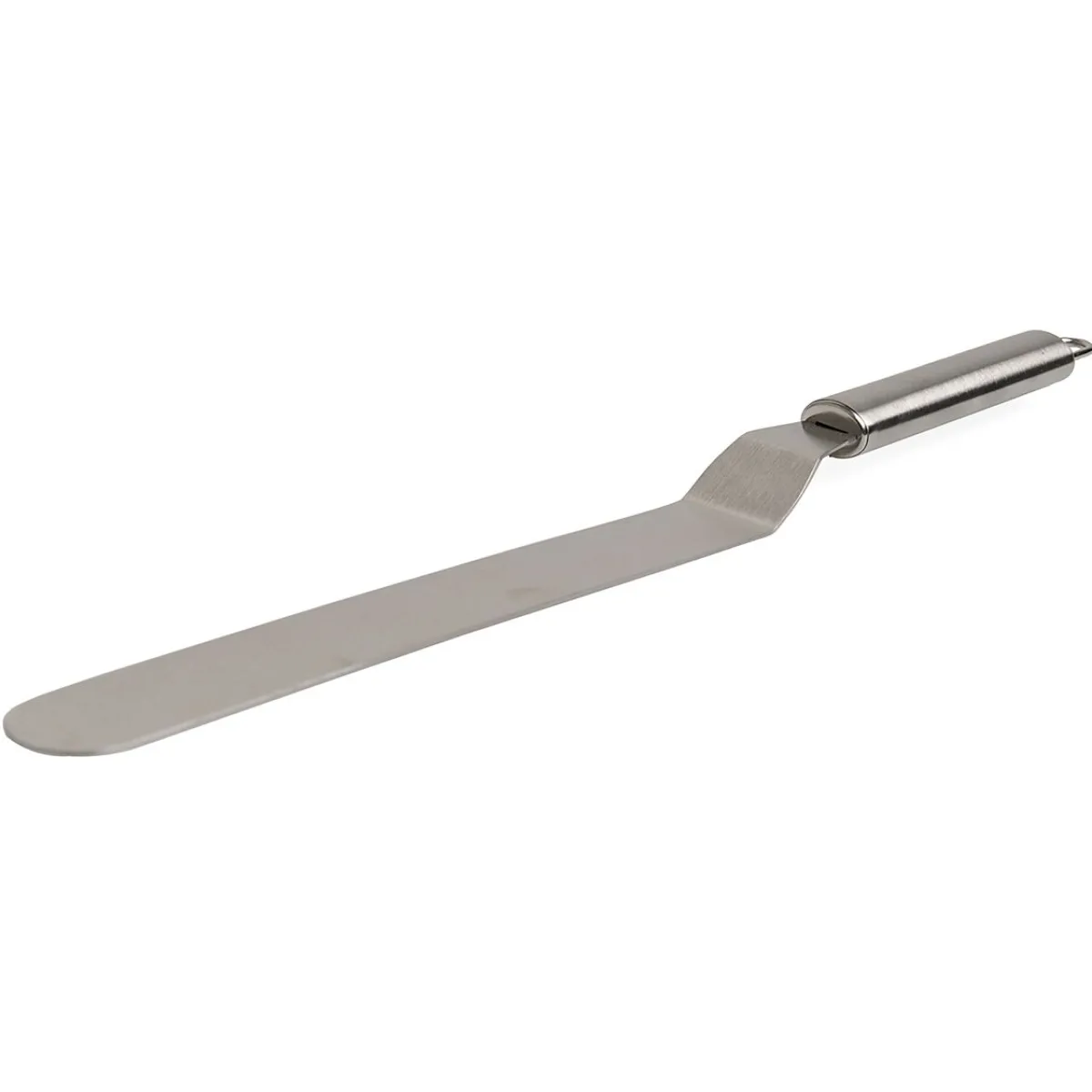 Keuken- & Schilmessen|Bakartikelen*DILLE & KAMILLE Palet-/ glaceermes, gebogen, roestvrijstaal 37 cm