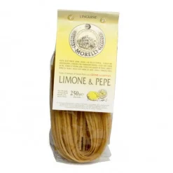 Pasta|Italiaans Koken*DILLE & KAMILLE Pasta, linguine met citroen en peper, 250 gram